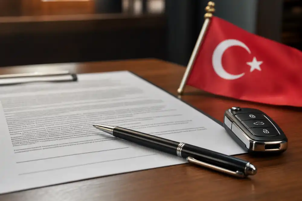 Araç kiralama sözleşmesi imzalama Araç kiralama sözleşmesi ve anahtar teslim süreci sigorta detayları
